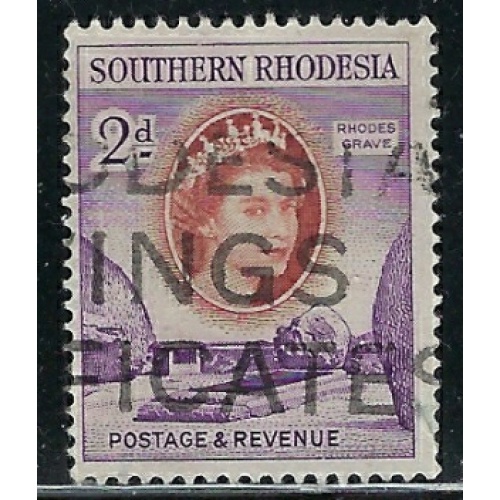 Southern Rhodesia 83 Used 1953 issue (an8895a)