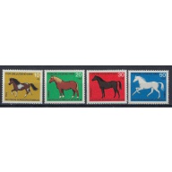 Germany Berlin 9NB61-64 MH 1969 Horses (an9018)