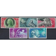 Monaco 624-28 MNH 1966 set (an9068)