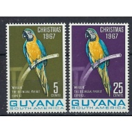 Guyana 33-33A MNH 1967 Christmas (an9268)
