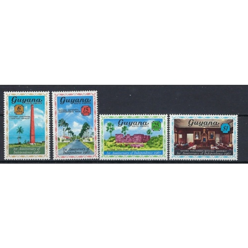 Guyana 28 MNH 1967 set (an9282)
