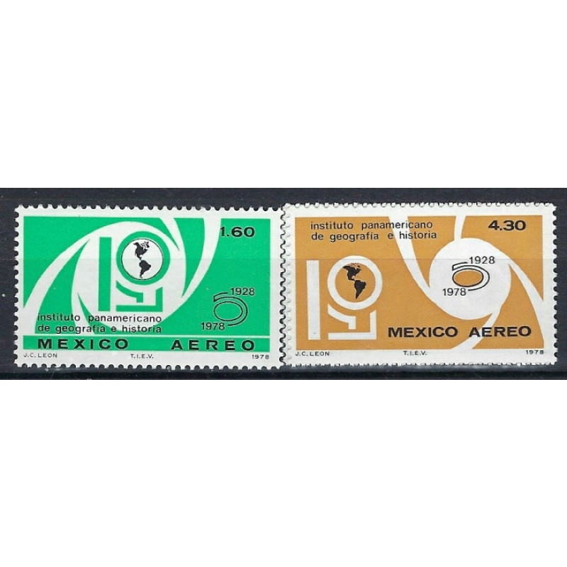 Mexico C574-75 MNH 1978 issue (an9665)