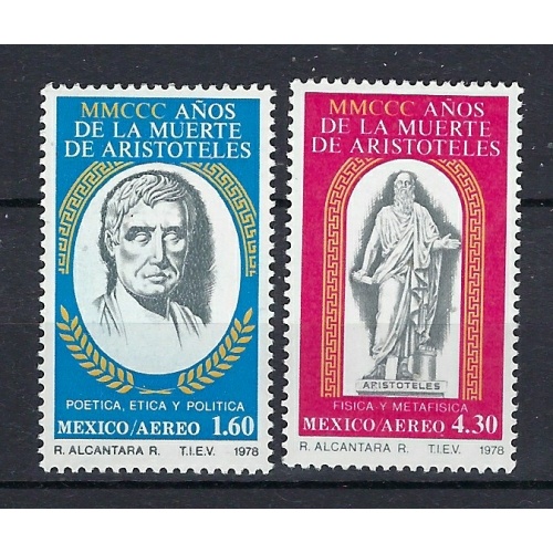 Mexico C579-80 MNH 1978 set (an9668)