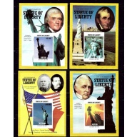 Nevis 517-20 MNH 1986 Statue of Liberty (an9865)