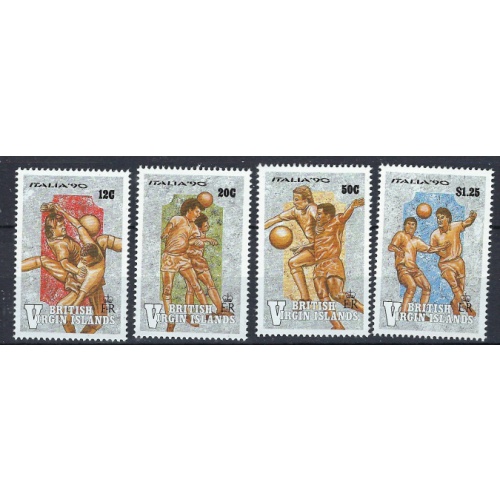 British Virgin Is 678-81 MNH 1990 set (an9896)