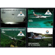 St Vincent Grenadines 591-94 MNH 1978 Tourism (ap1847a)