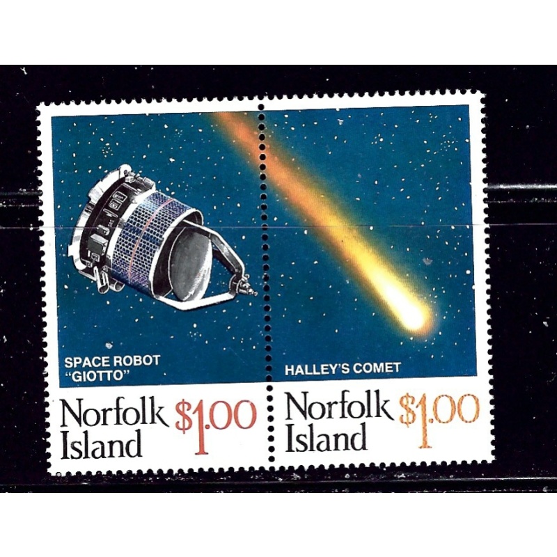 Norfolk Is 381 MNH 1986 Halleys Comet (ap2115)