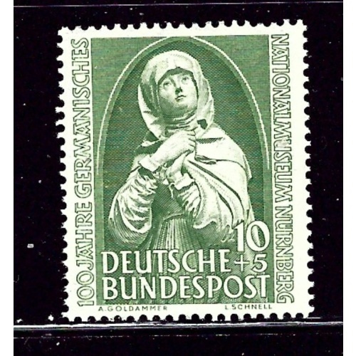 Germany B324 MLH 1952 issue (ap2438a)
