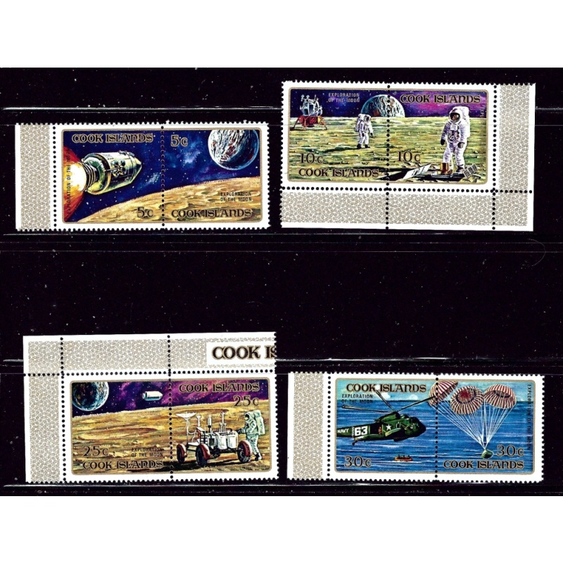 Cook Is 319-22 MNH 1972 set (ap2547)
