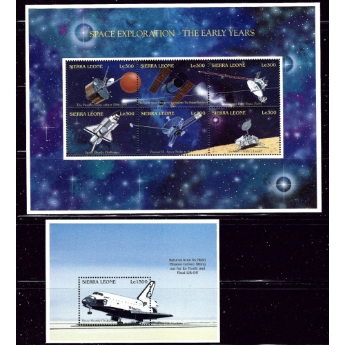 Sierra Leone 1904-05 MNH 1995 Space Exploration (ap2603a)