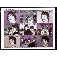 Tanzania 1334 MNH 1995 The Beatles (ap2785)