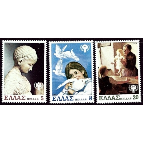 Greece 1303-05 MNH 1979 International Year of the Child (ap3410)