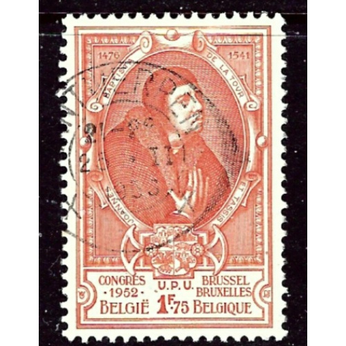 Belgium 436 Used 1952 issue (ap3730)