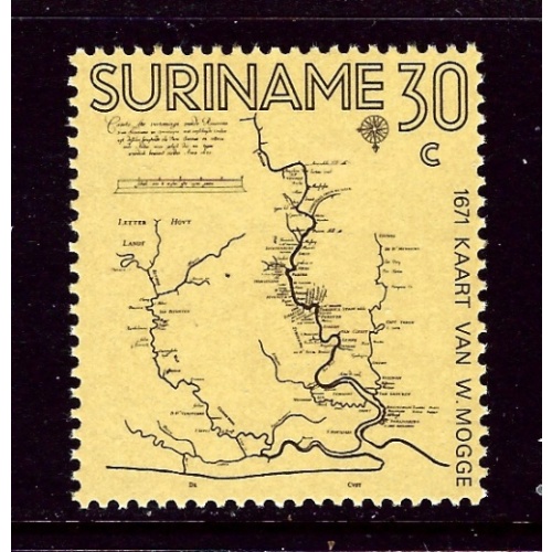 Surinam 391 MNH 1971 issue (ap5487)