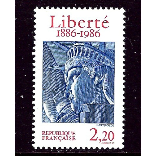 France 2014 MNH 1986 Statue of Liberty (ap5962)