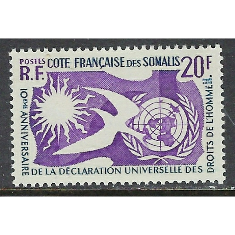 Somali Coast 274 MNH 1958 issue (ap6629)