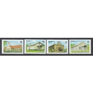 Nevis 529-32 MNH 1986 Churches (ap8670)