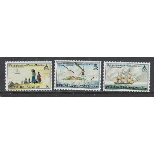 Pitcairn Is 203-05 MNH 1981 set (ap8817)