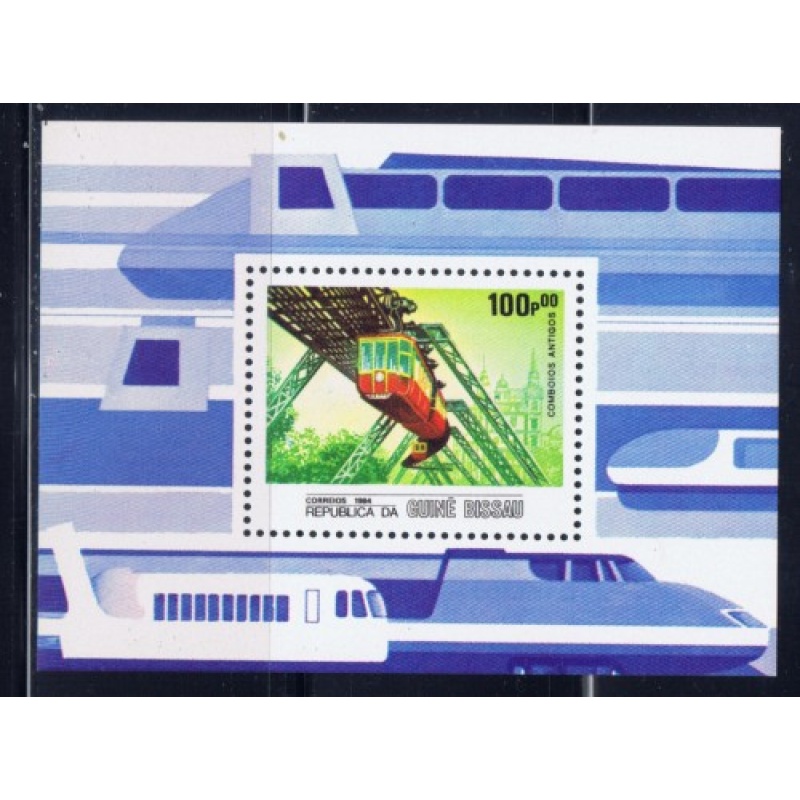 Guinea Bissau 625A MNH 1984 Elevated Railroad (ap8968a)