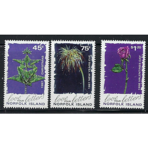 Norfolk Is 633-65 MNH 1997 Christmas (ap8977)