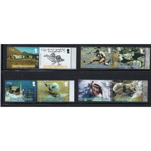 Ascension 920-23 MNH 2007 set (ap9094)