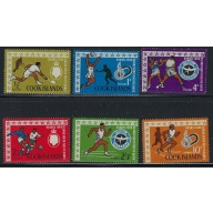 Cook Is 175-78;C10-11 MNH 1967 Sports (ap9514)