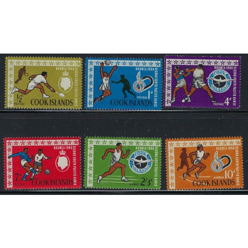 Cook Is 175-78/C10-11 MNH 1967 Sports (ap9514)
