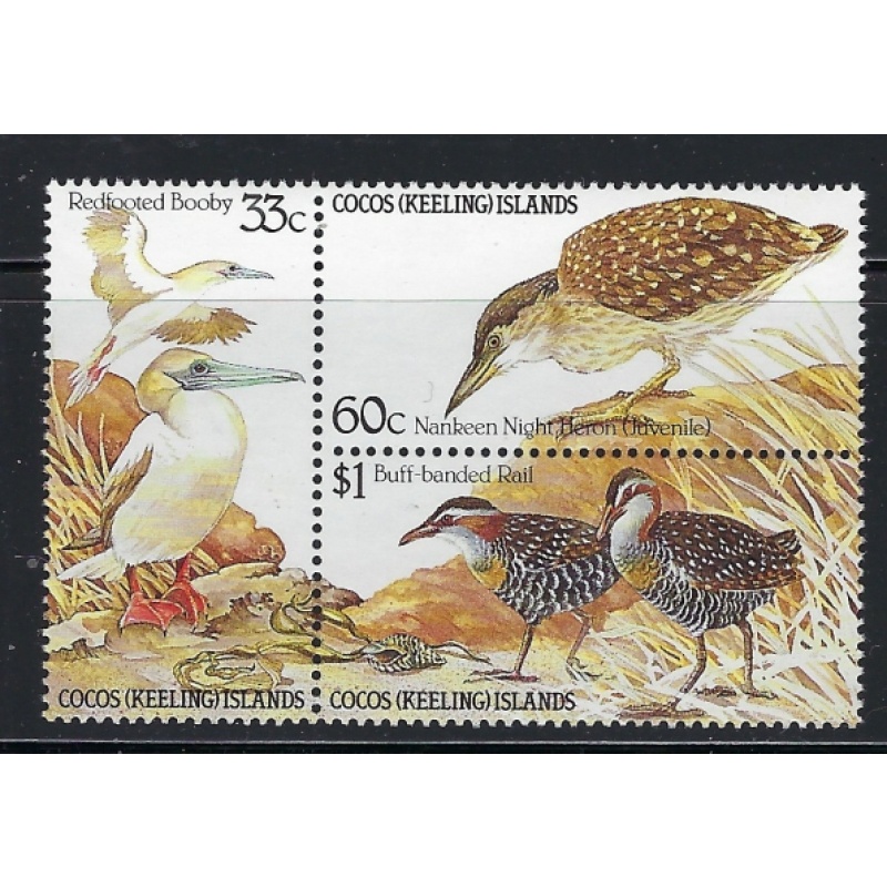 Cocos Is 134a MNH 1985 Birds (ap9691)