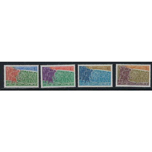 South Vietnam 120-23 MNH 1959 set (ap9884)