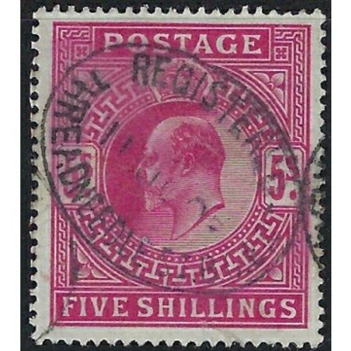Great Britain 140 Used 1902 issue (ap9967a)