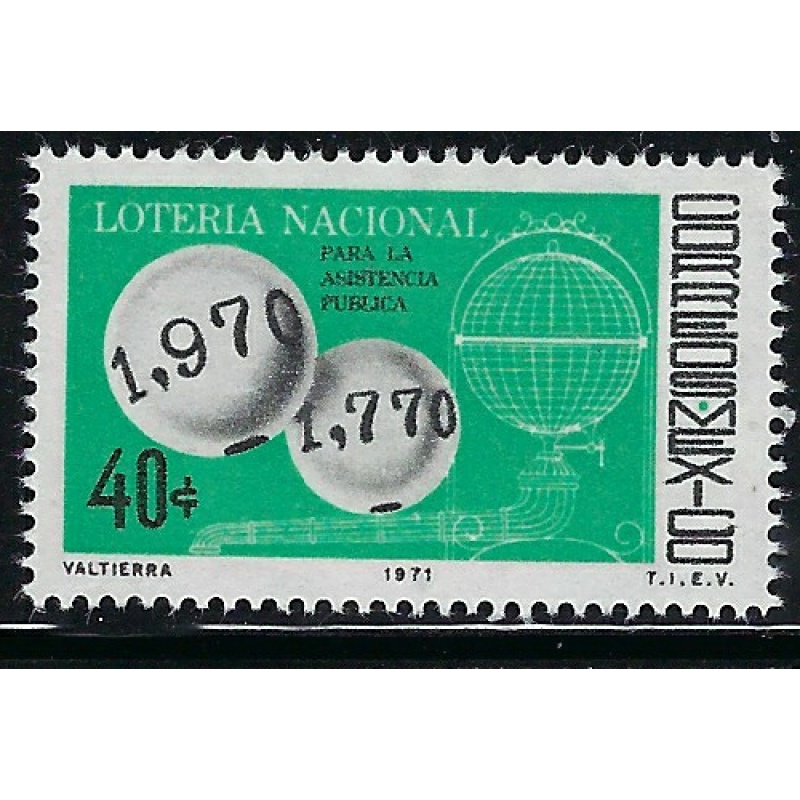 Mexico 1031 MNH 1971 issue (fe1105)