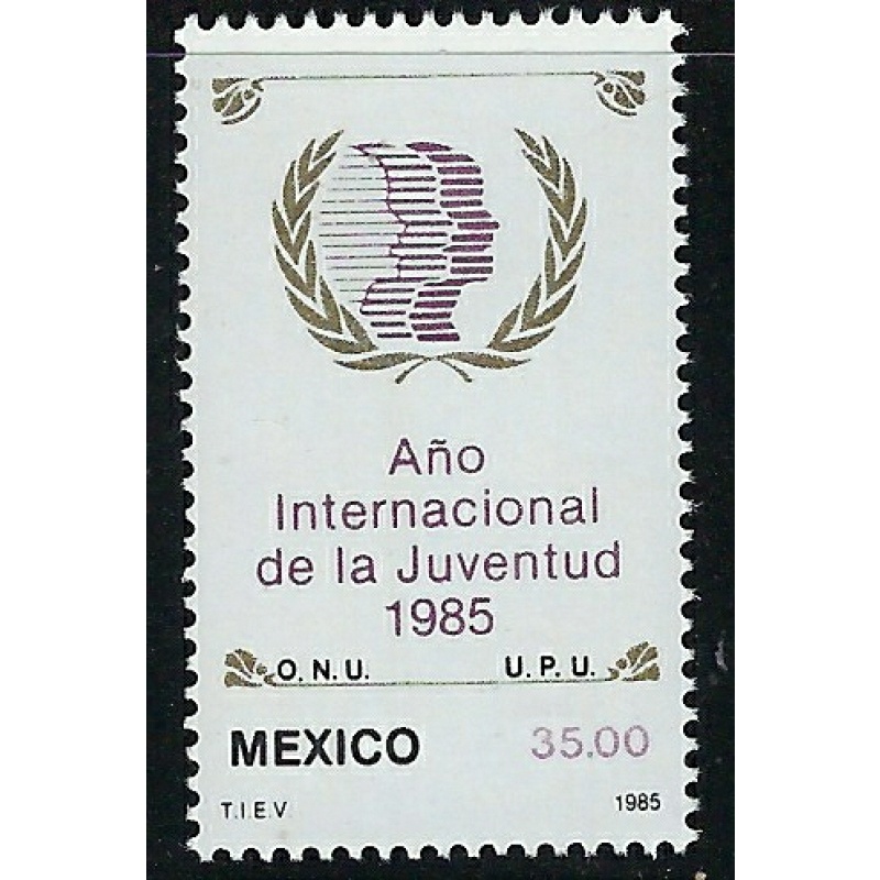 Mexico 1378 MNH 1985 International Youth Year (fe1114)