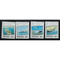 Nauru 280-83 MNH 1984 Lloyds List (fe1126)