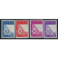 South Vietnam 92-95 MNH 1958 Unesco (fe1464)