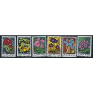 Yugoslavia 1255-60 MNH 1975 Flowers (fe1946)
