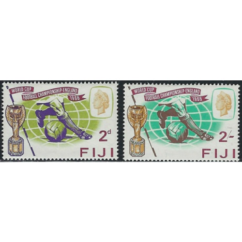 Fiji 219-20 MLH 1966 World Cup Soccer (fe1993a)