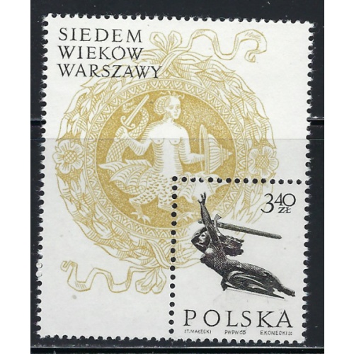 Poland 1342 MNH 1965 issue (fe2490)