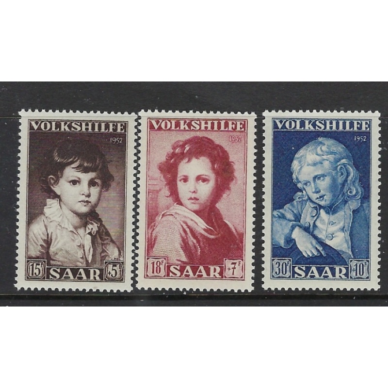 Saar 692-94 MNH 1952 set (fe3097)