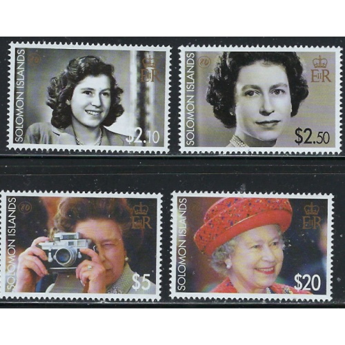Solomon Is 1039-42 MNH 2006 set (fe4030)