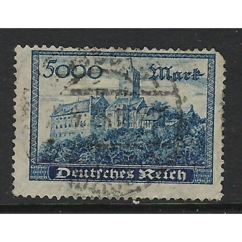 Germany 237 Used 193 issue; rounded corner (fe4261)