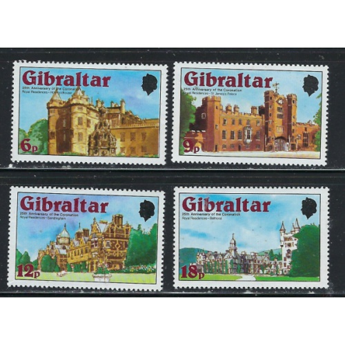 Gibraltar 365-68 MNH 1978 set (fe4941)