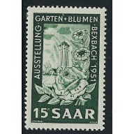 Saar 229 MNH 1951 issue (fe5201a)