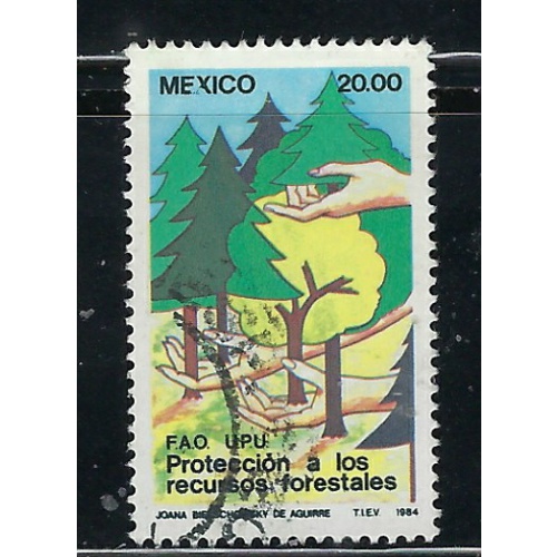 Mexico 1350 Used 1984 issue (fe6043)