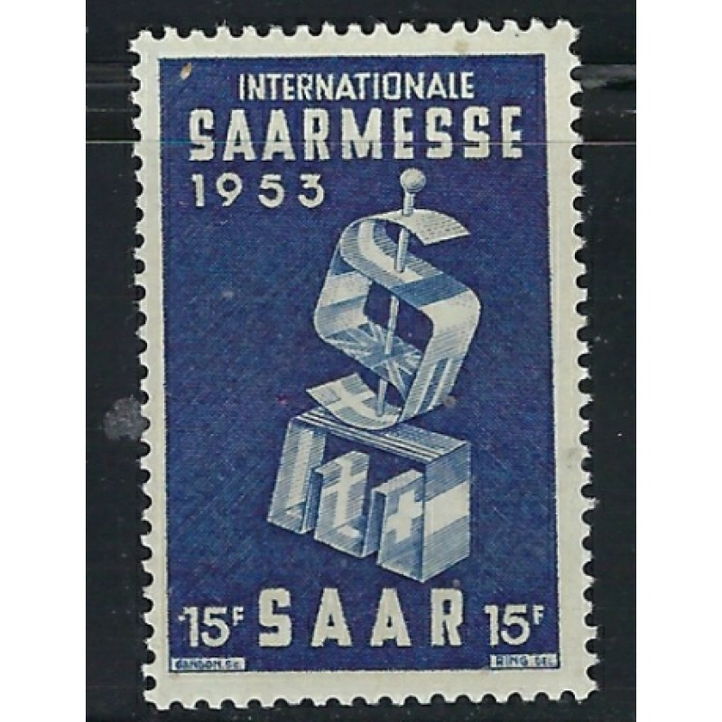 Saar 246 MNH 1953 issue (fe6233)