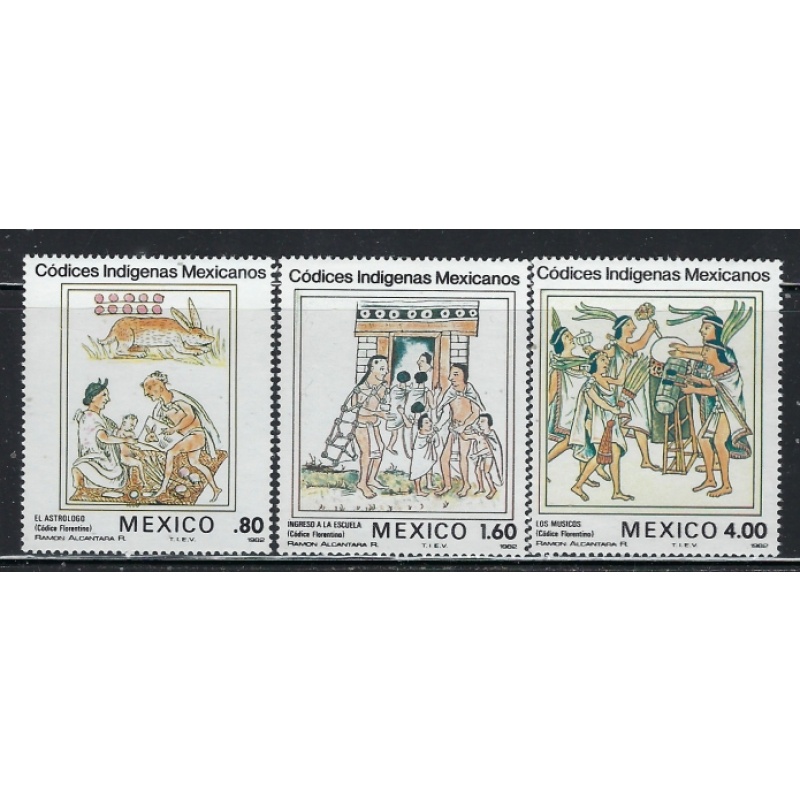 Mexico 1290-92 MNH 1982 set (fe6815)