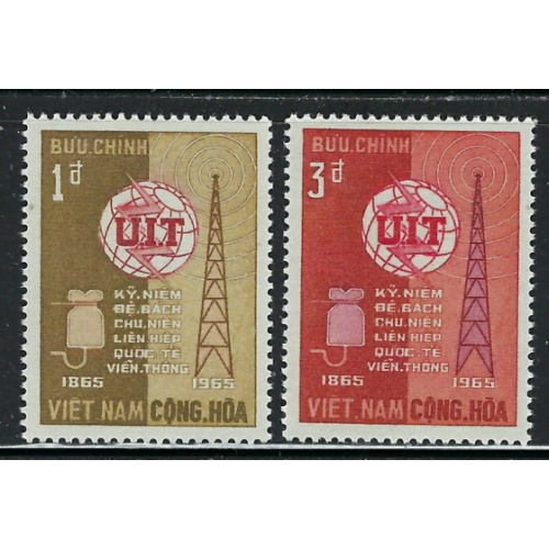 South Vietnam 253-54 MNH 1965 set (fe7092)