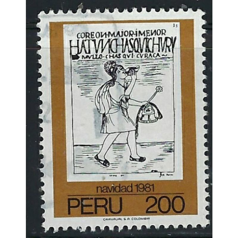 Peru 756 Used 1981 issue (fe7198)