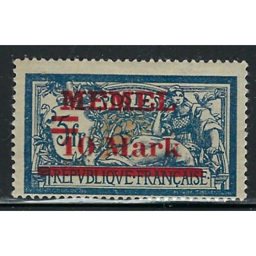 Memel 32 MH 1920 issue (fe7246)