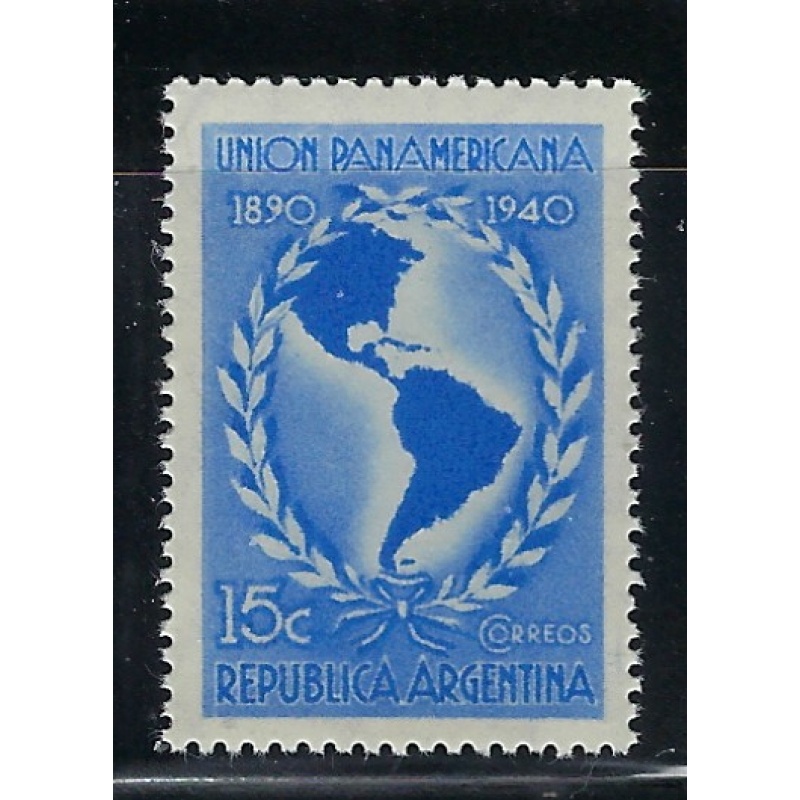 Argentina 473 MNH 1940 Map (fe7478)