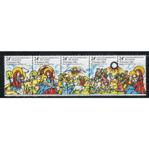 Cocos Is 107 MNH 1983 Christmas (fe7549)